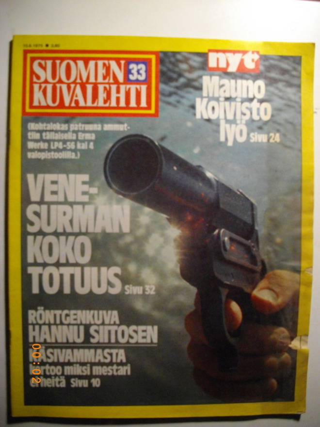 Suomen Kuvalehti Nro 33/1975 (27.1)