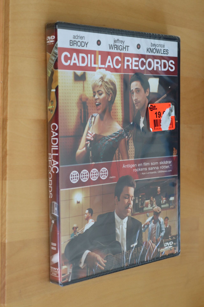 DVD Cadillac Records ( 2008 uusi Adrien Brody Beyonce )