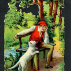 Wanha - Satukuva - Saapasjalkakissa - 1900-l alku! - pikkukuva 1