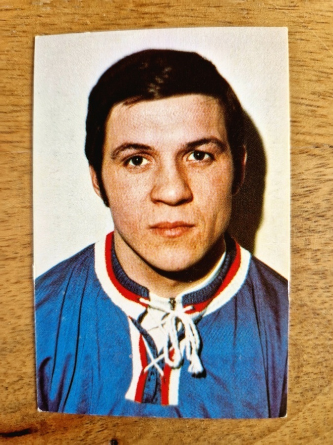 MM Jääkiekko 72 Hellas Jenkki Purkkakuva.  no 96