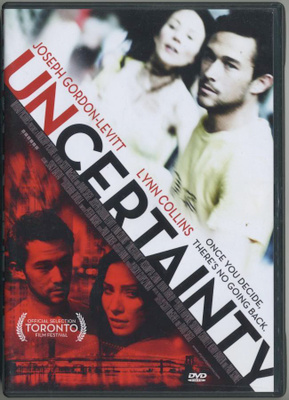 UNCERTAINTY – Suomalainen DVD 2008 - Joseph Gordon-Levitt