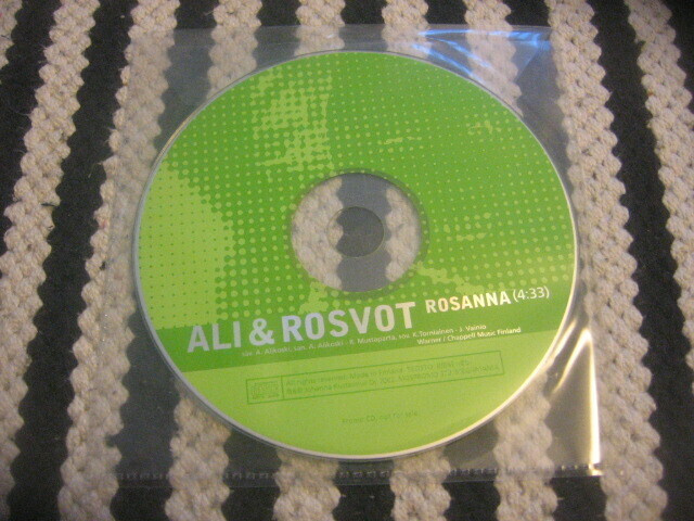 Ali & Rosvot - Rosanna (promo cds)