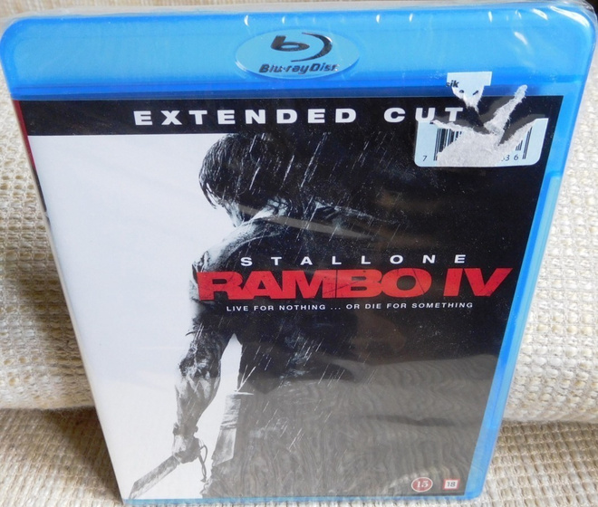 Rambo 4 (muoveissa) Blu-ray (ei tekstitystä suomeksi)