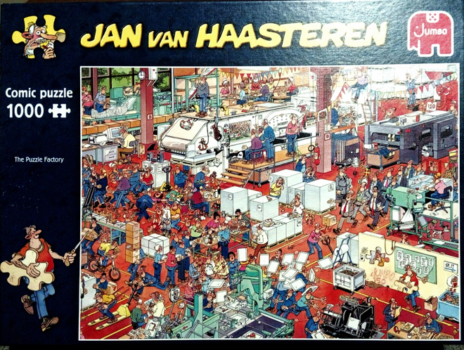Palapeli 1000 palaa Jan Van Haasteren