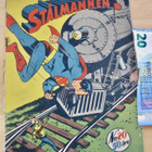VANHA Lehti Ståhlmannen Teräsmies Superman N 20 1950-l - pikkukuva 1
