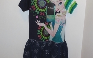 134-140cm (9-10) - Desigual Frozen Elsa mekko * UUSI