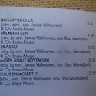 Janos Valmunen: Bussipysäkillä c-kasetti - pikkukuva 2