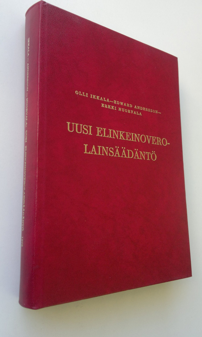 Olli ym. Ikkala : Uusi elinkeinoverolainsäädäntö 1978