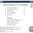 Heikki Sarmanto - The Traveler CD - pikkukuva 2