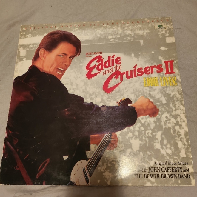 Eddie And The Cruisers II: Eddie Lives! Lp (EX/EX-)