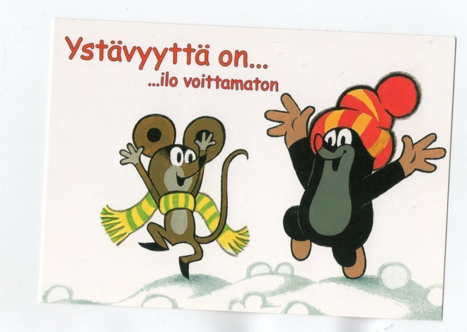 ZDENEK MILER °"MYYRÄ....Ystävyyttä on...°" -KORTTI