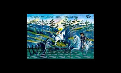 289BL7 ** Pohjola mytologia blokki (2008)