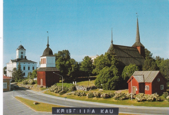 KIRKKOKORTTI - KRISTIINANKAUPUNGIN VANHAKIRKKO - 5
