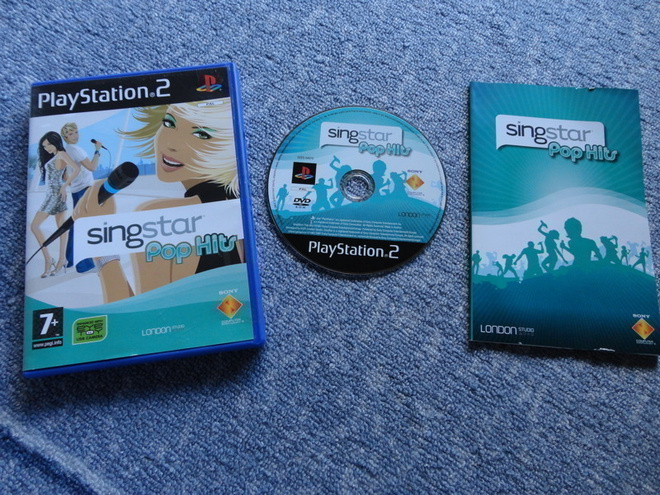 PS2 : Singstar Pop Hits [takuutoimiva]