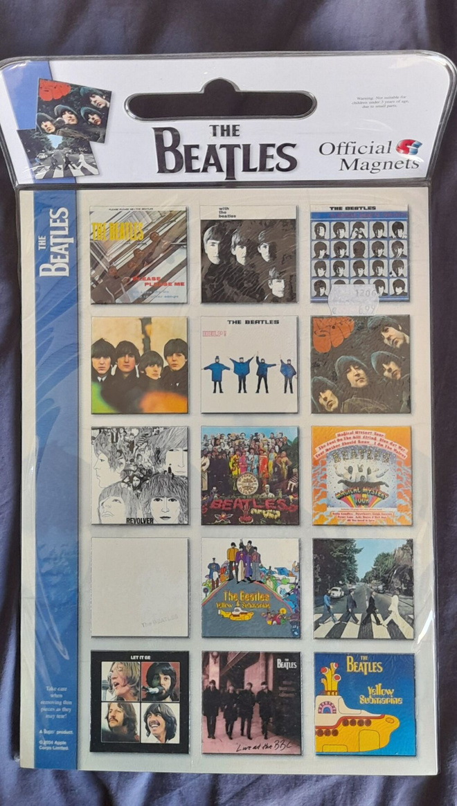 Beatles magneetteja 15 kpl