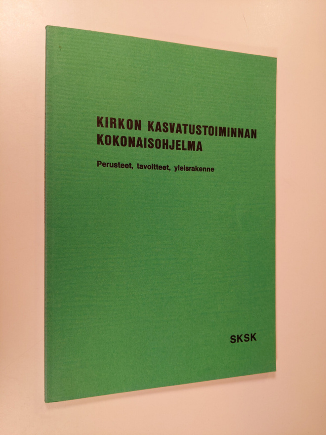 Kirkon kasvatustoiminnan kokonaisohjelman aikuisia koskev...