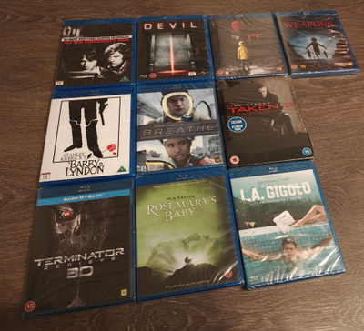 Blu-Ray Elokuvia (Muoveissa)
