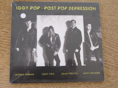 Iggy Pop Post Pop Depression cd muoveissa EU 2016 josh homme