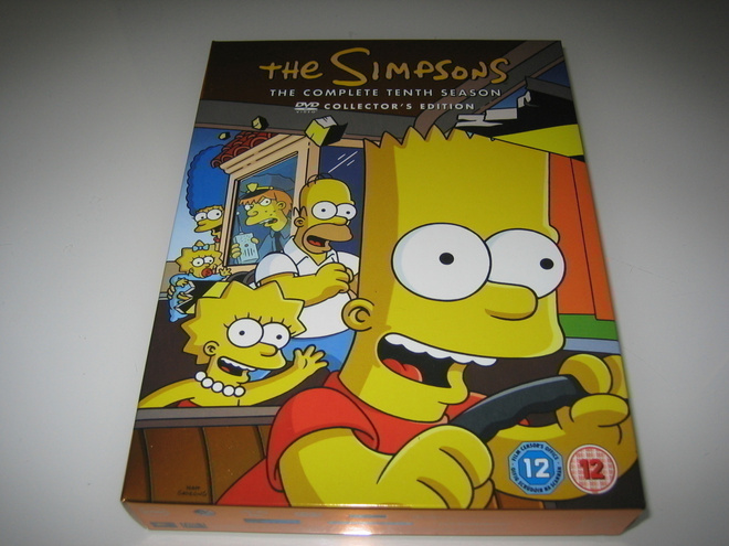 Simpsonit - 10. Tuotantokausi **DVD**