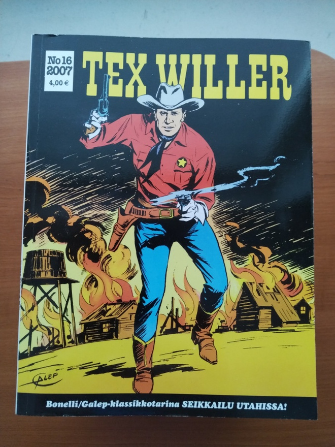 Tex Willer vuosikerta 2007 ( nrot 1 - 16 )