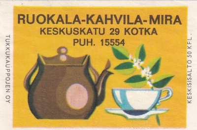 Kotka, Ruokala-Kahvila - Mira s37