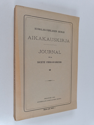 Suomalais-ugrilaisen seuran aikakauskirja 62