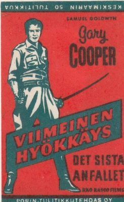 Viimeinen hyökkäys , Gary Cooper b354