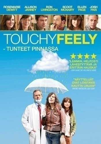TOUCHY FEELY - TUNTEET PINNASSA	(30 058)	-FI-DVD			2013,UUSI