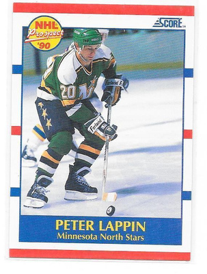 1990-91 Score #403 Peter Lappin Minnesota North Stars