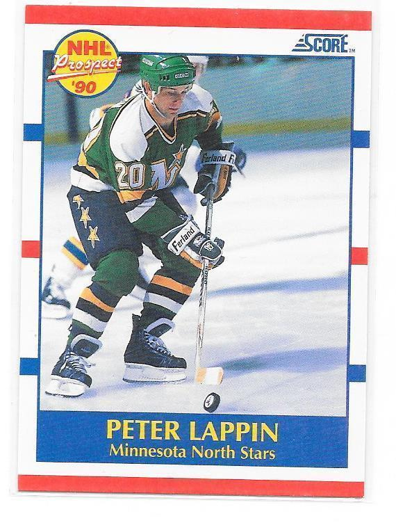 1990-91 Score #403 Peter Lappin Minnesota North Stars
