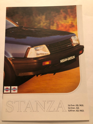 Myyntiesite - Nissan Stanza - 1982