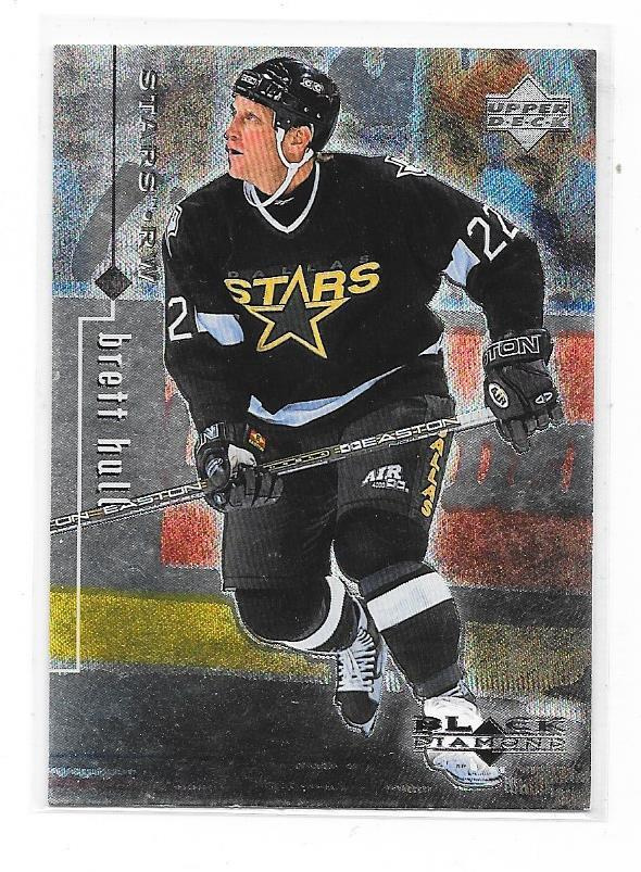 1998-99 Black Diamond #25 Brett Hull   Dallas Stars