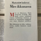 Mattotti & Ambrosi - Mies ikkunassa (nid.) - pikkukuva 2