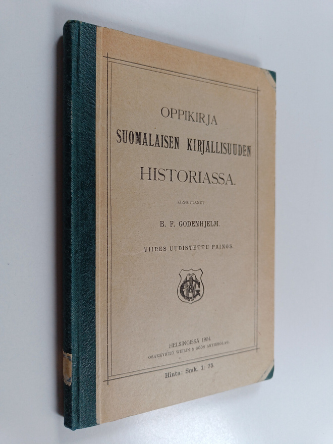 B. F. Godenhjelm : Oppikirja suomalaisen kirjallisuuden h...