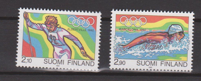 1992 Olympiakisat 1992 Lape 1157,1158