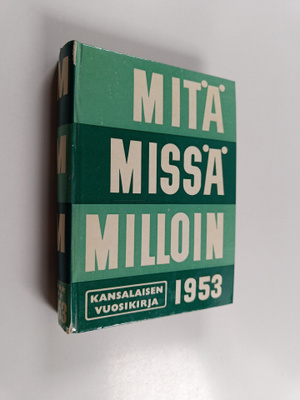 Mitä missä milloin 1953