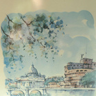Fausto Battelli: Castel Sant'Angelo - Offset-vedos - pikkukuva 3