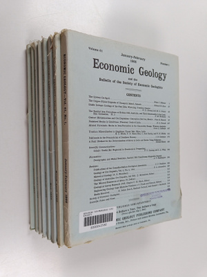 Economic Geology and the Bulletin of the Society of Econo...