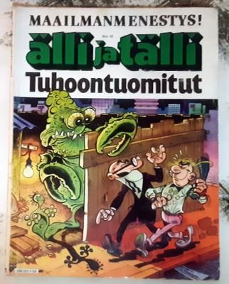 Älli ja Tälli - Tuhoontuomitut - 52 sivua - 1987