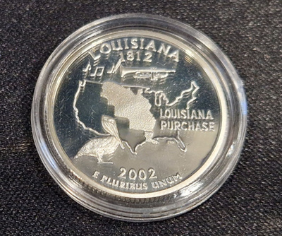 USA Hopea Louisiana quarter 2002-S