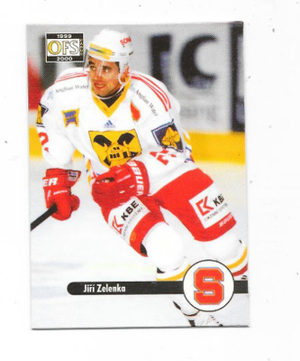 1999-00 OFS #114 Jiri Zelenka Sparta Praha    ex Espoo