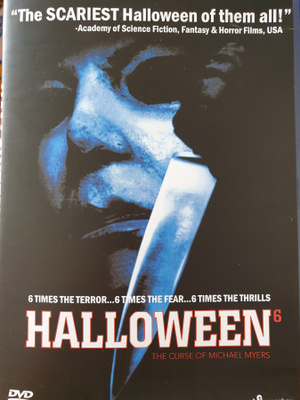 HALLOWEEN 6 - THE CURSE OF MICHAEL MYERS DVD