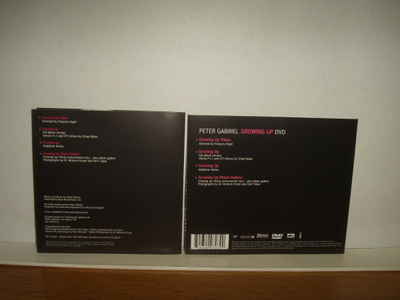 Peter Gabriel DVD-EP Groving Up + 3 *UPEA KUNTO