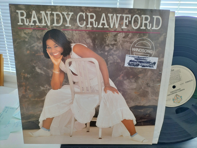 RANDY GRAWFORD, Windsong, LP GER -82 UPEA KUNTO !!