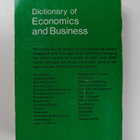 Erwin Esser Nemmers : Dictionary of Economics and Business - pikkukuva 2