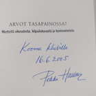 Pekka Hallberg : Arvot tasapainossa? : mietteitä oikeudes... - pikkukuva 3