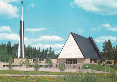 KIRKKOKORTTI - LAHTI - JOUTJÄRVEN KIRKKO - 2