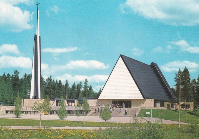 KIRKKOKORTTI - LAHTI - JOUTJÄRVEN KIRKKO - 2