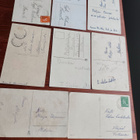 Vanhat kukka-aiheiset kortit 1930-luku - 1970-luku - pikkukuva 2