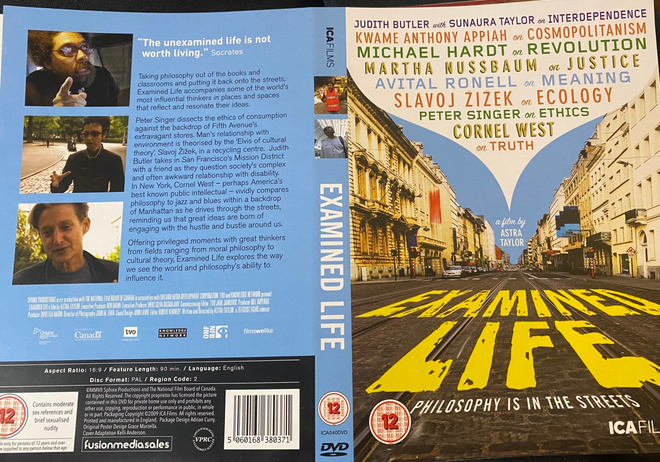 Examined Life dvd filosofia-dokumentti 2008